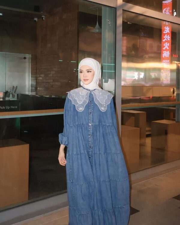 Nelissa Denim Dress - Image 2