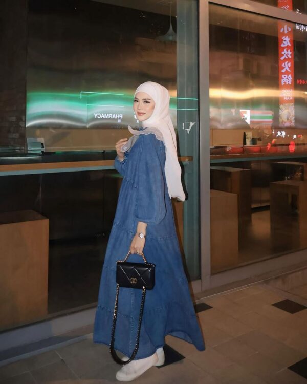 Nelissa Denim Dress - Image 3