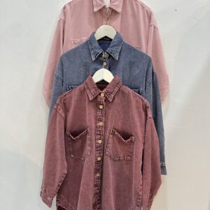 Ardell Washed Denim Top