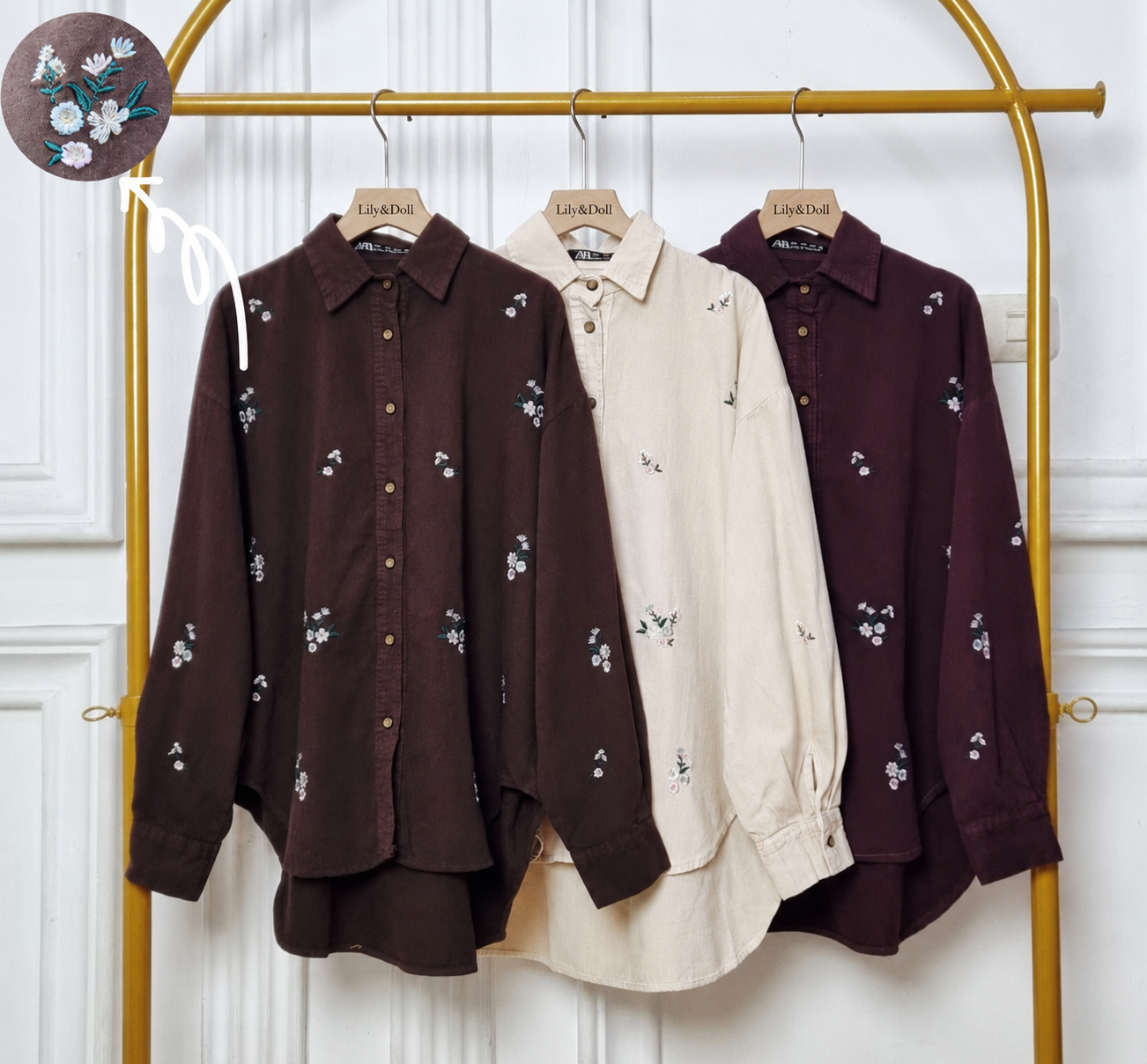 Vintage Embroidery Top