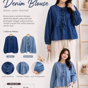 Serra Denim Top
