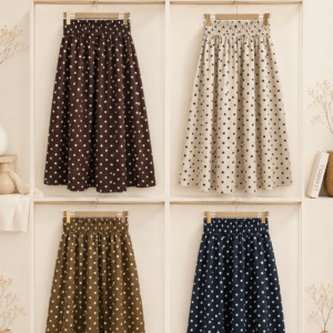 Melly Skirt Polkadot Poplin